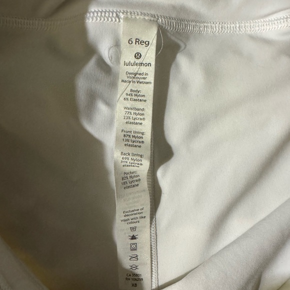 lululemon athletica White Skirt - Picture 3 of 3